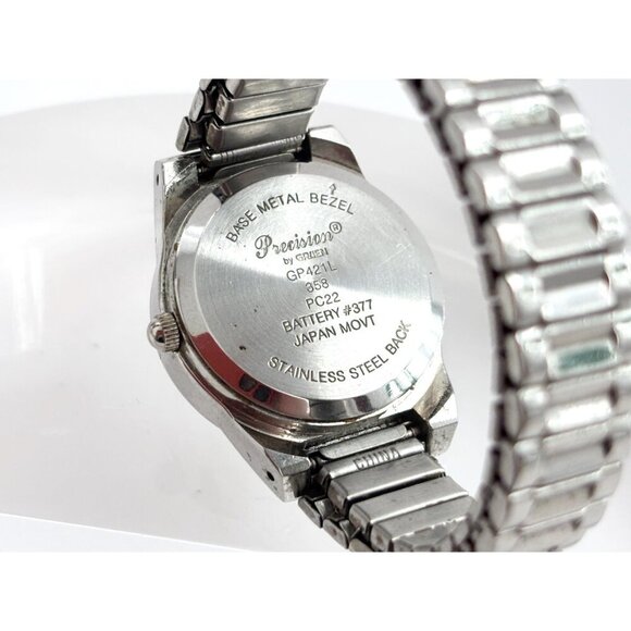 Precision By Gruen Round Silver T Vintage Watch - WORKS! - GP421L - 24mm - Picture 5 of 9